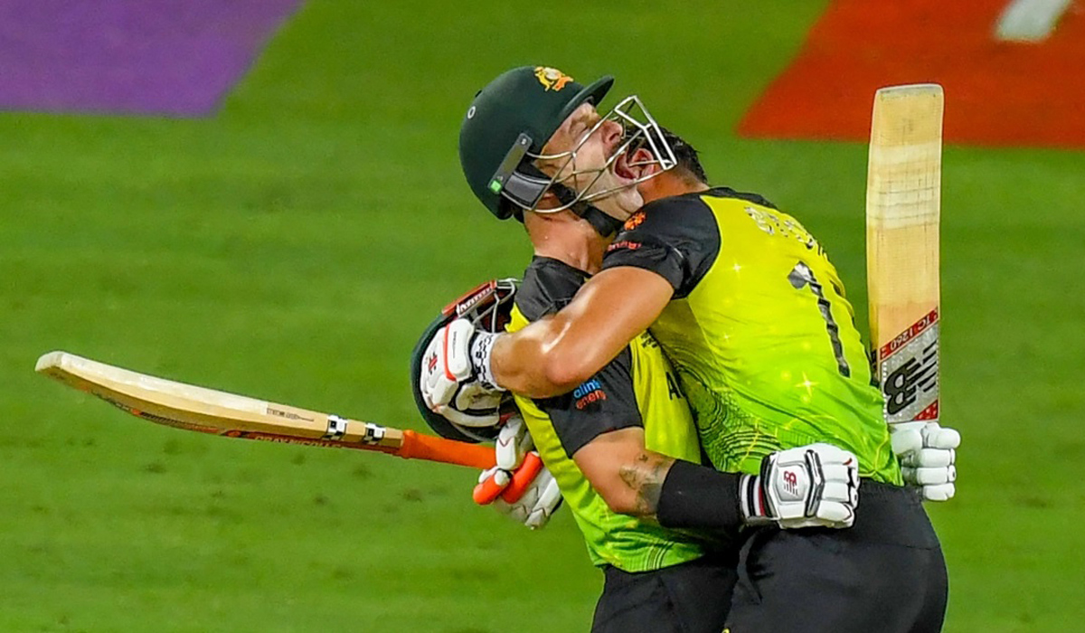 Marcus Stoinis and Matthew Wade